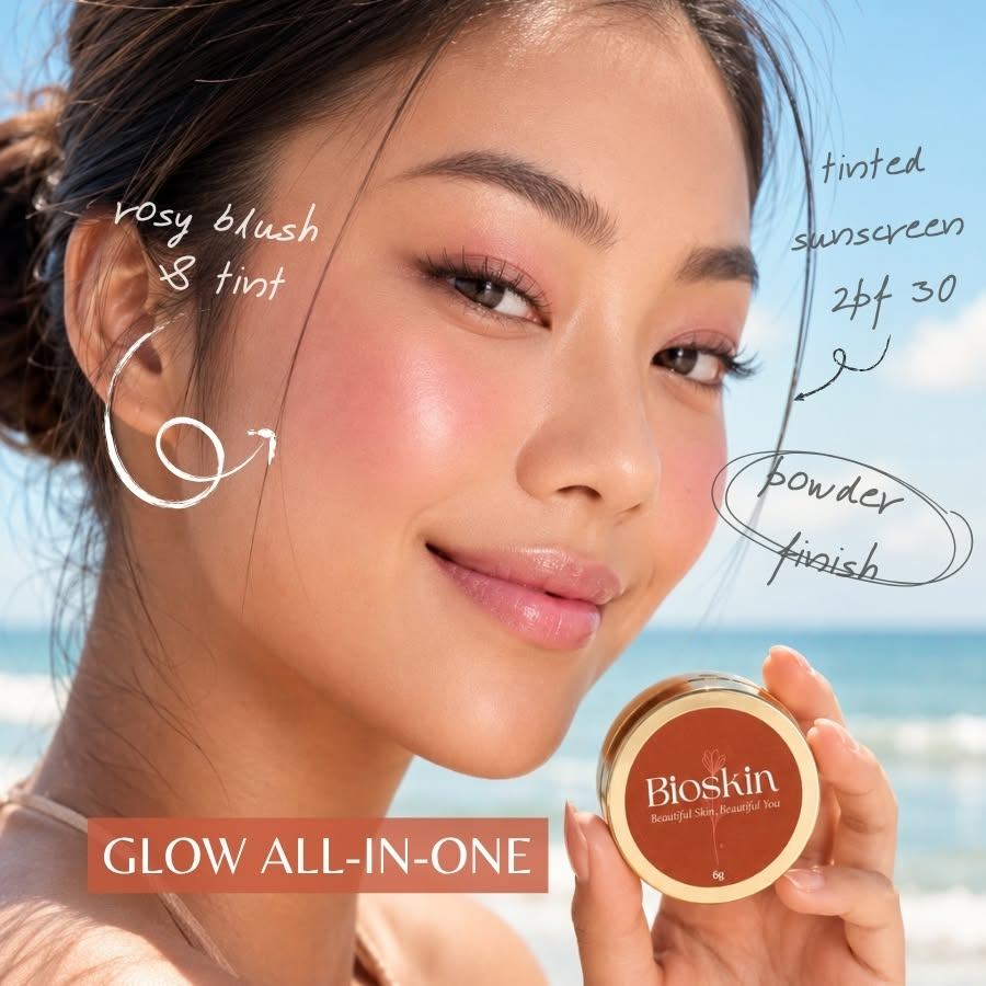 Bioskin Tinted Sunscreen Glow All-in-One model