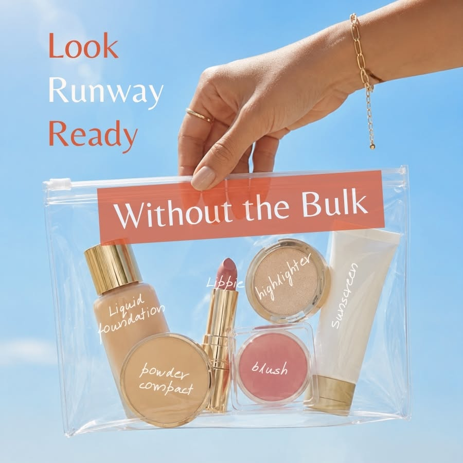 Look Runway Ready without the Bulk makeup set