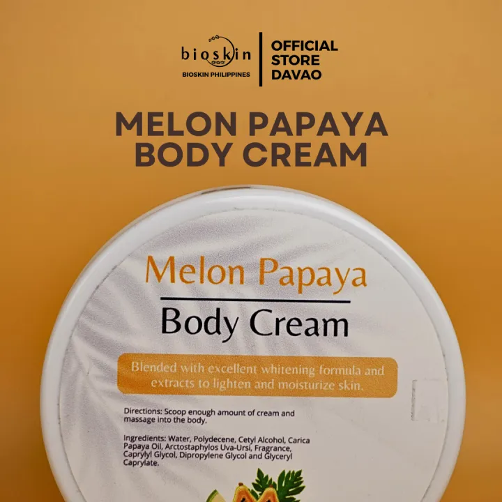 Bioskin Body Cream Melon Papaya